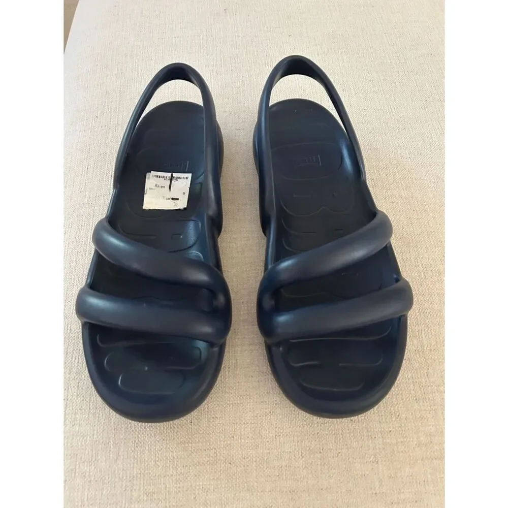 CAMPER MEN SANDALS KOBARAH FLAT, Navy Blue, NWOT Size M42/9